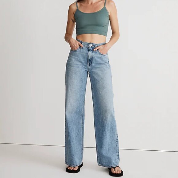 NWT MADEWELL Superwide-Leg Jeans - 29T - Picture 1 of 10